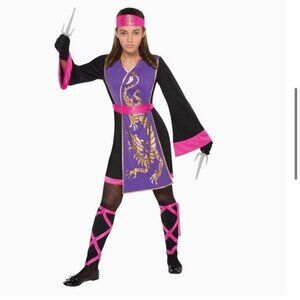 Samurai Costume Halloween Girl Costume Size Medium